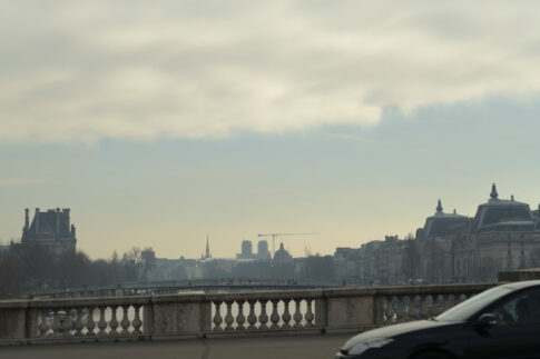 Paris zu Fuß im Februar